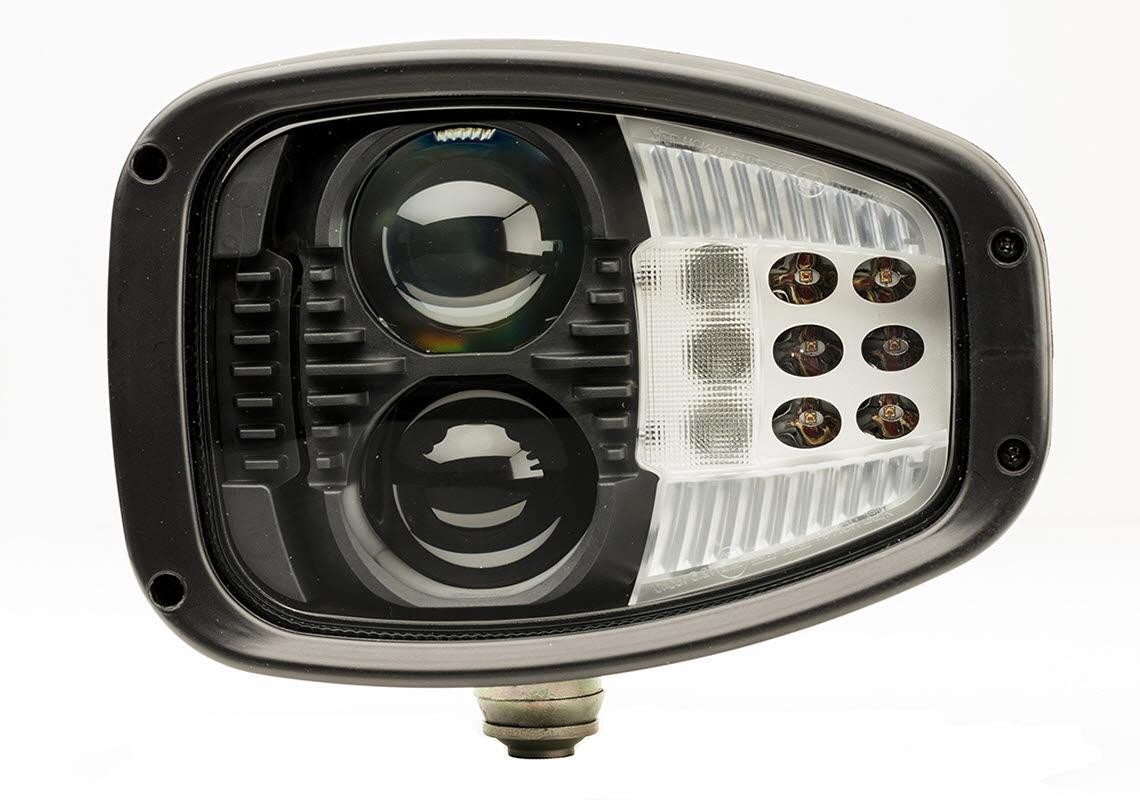 Driving light left ECE LED 12/24V